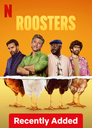 Netflix: Roosters | <strong>Opis Netflix</strong><br> W obliczu kryzysu męskości czterech przyjaciół rozpaczliwie opiera się zachodzącym wokół nich zmianom, jednocześnie usiłując utrzymać swoje związki i kariery zawodowe. | Oglądaj serial na Netflix.com